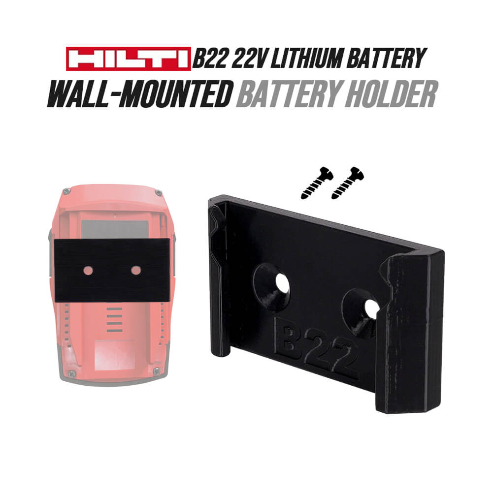 Power Tools Hilti - Supporto da parete per batteria compatibile