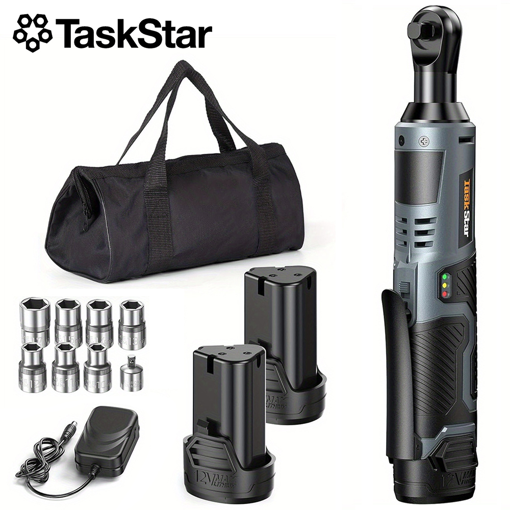 Power Tools Total - Chiave a cricchetto a batteria TaskStar