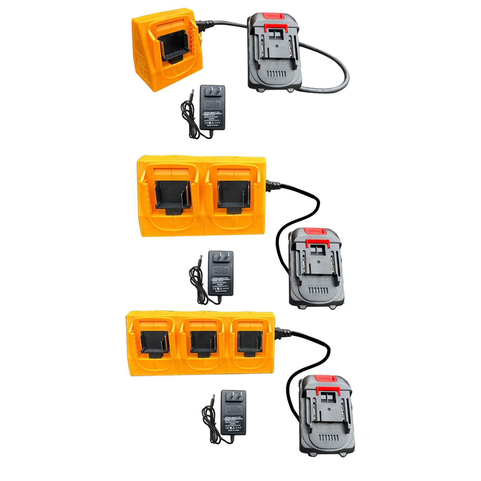 Power Tools Yellow - Kit convertitore batteria per elettroutensili Spina