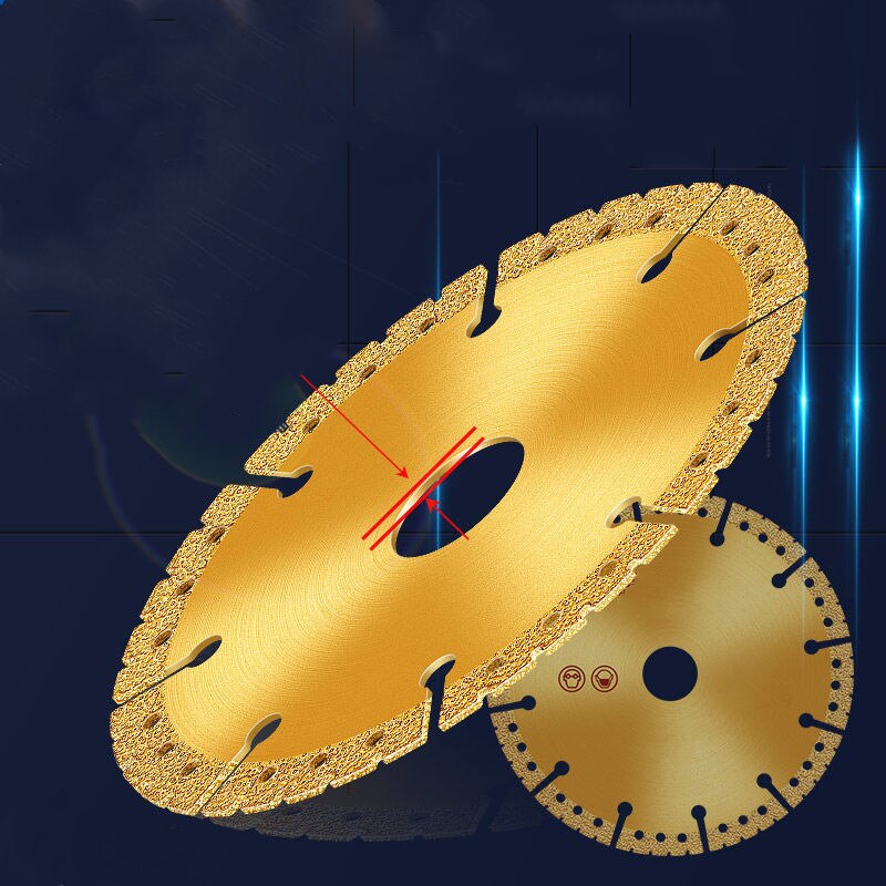Power Tools Yellow - Lama per sega gialla diamantata brasata