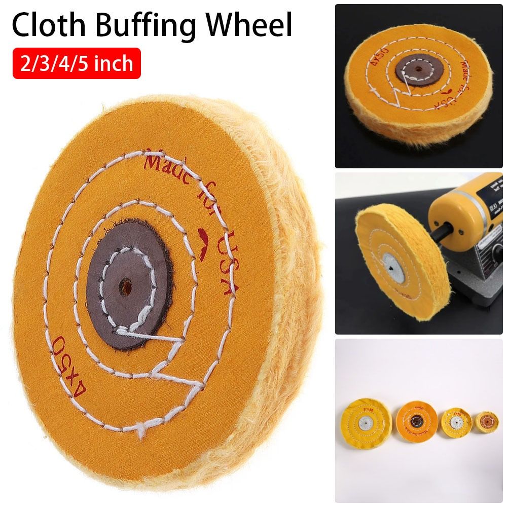 Power Tools Yellow - Ruota per lucidatura da 2/3/4/5 pollici