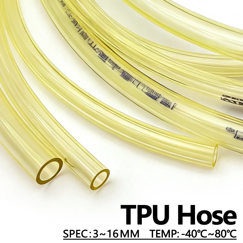 Power Tools Yellow - Tubo Flessibile per Carburante in TPU