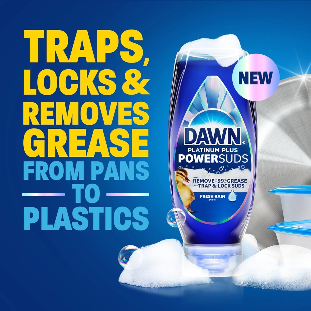 Power Tools Grease - Detersivo Liquido per Piatti PowerSuds in