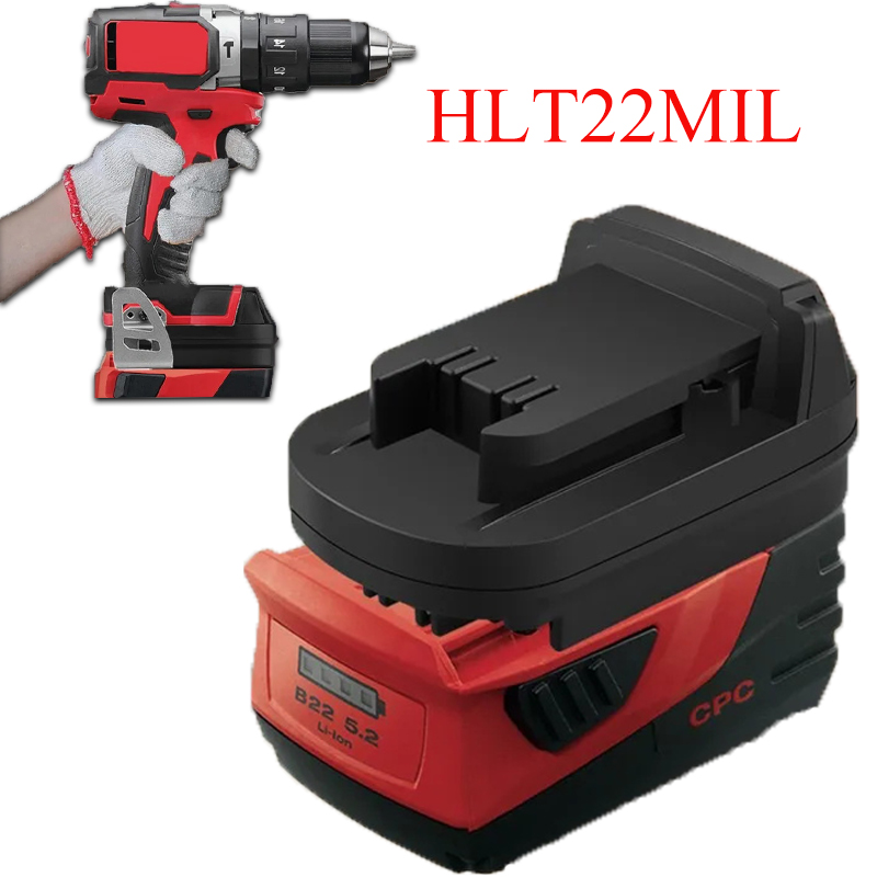 Power Tools Hilti - Adattatore batteria per utensili elettrici Milwaukee