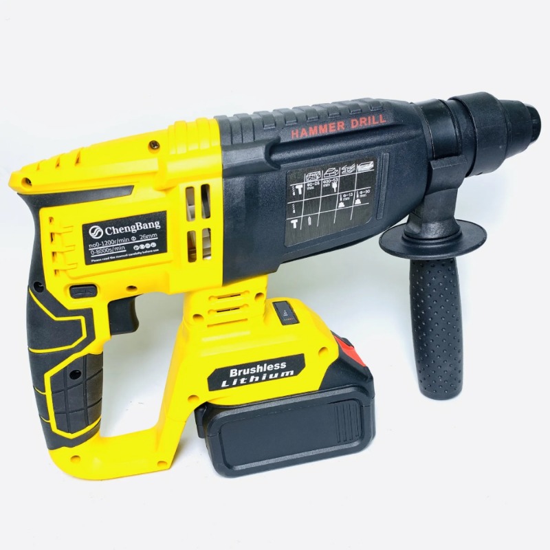 Power Tools Yellow - 2026 Set di 4 pezzi Utensili