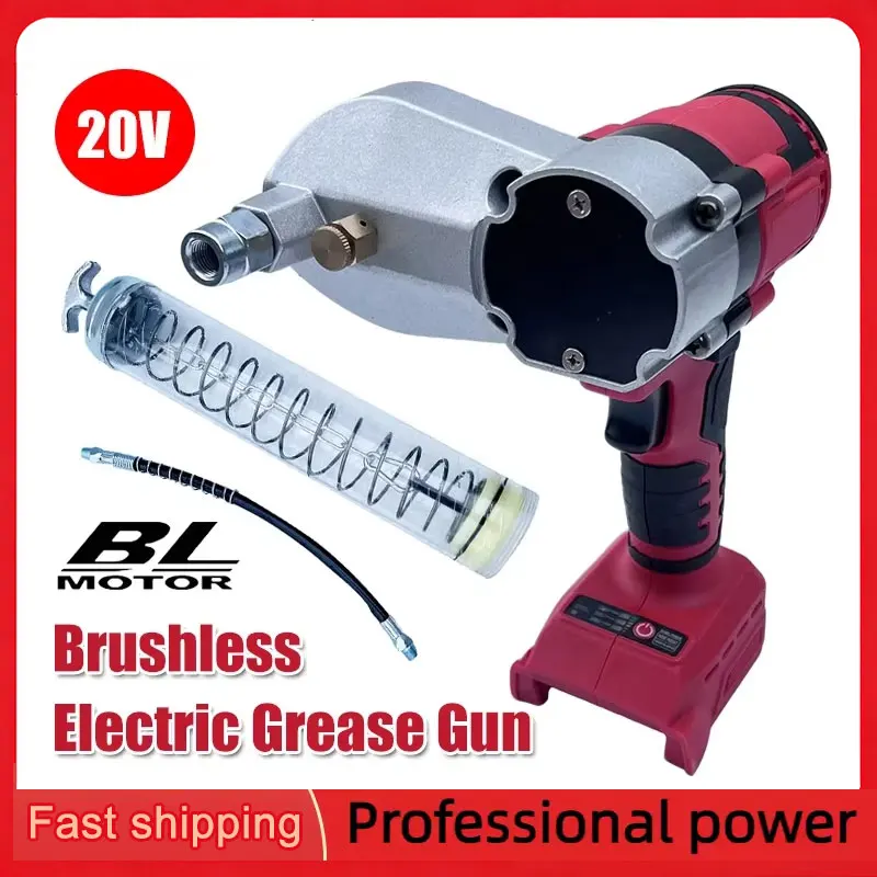 Power Tools Grease - Pistola per ingrassaggio elettrica brushless compatibile