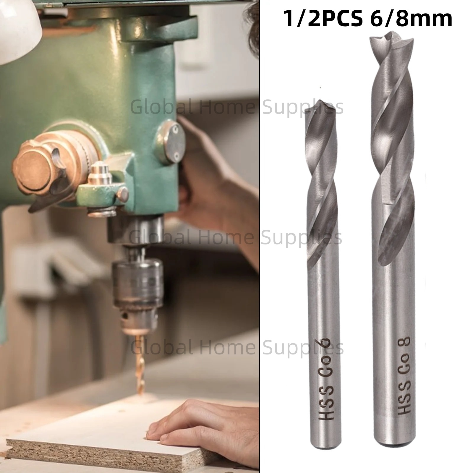 1/2 pz 6/8mm HSS CO Punta da t - Power Tools Kobalt recensione e prezzo