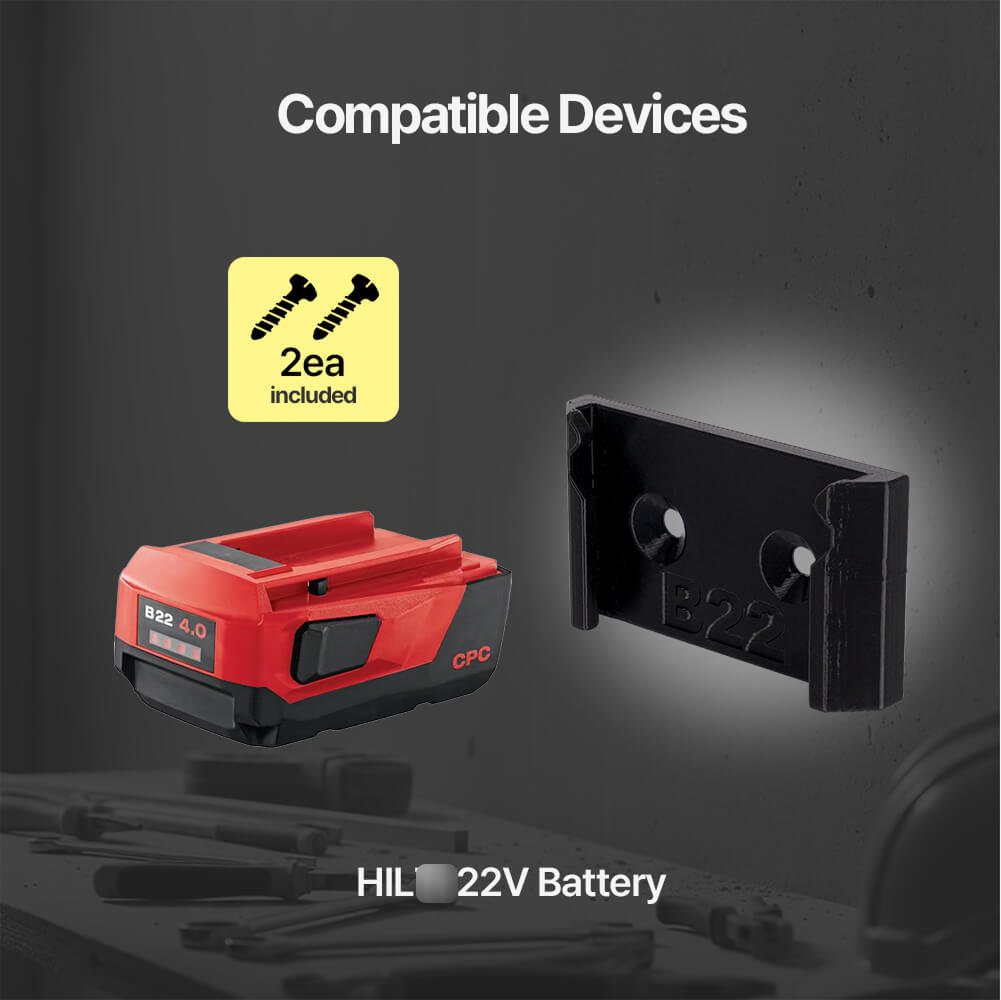 Supporto da parete per batteri - Power Tools Hilti recensione e prezzo