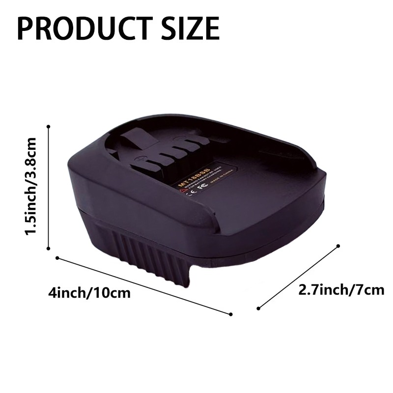 ALASICKA MT18BSB Adattatore ba - Power Tools Battery Adapter recensione e prezzo