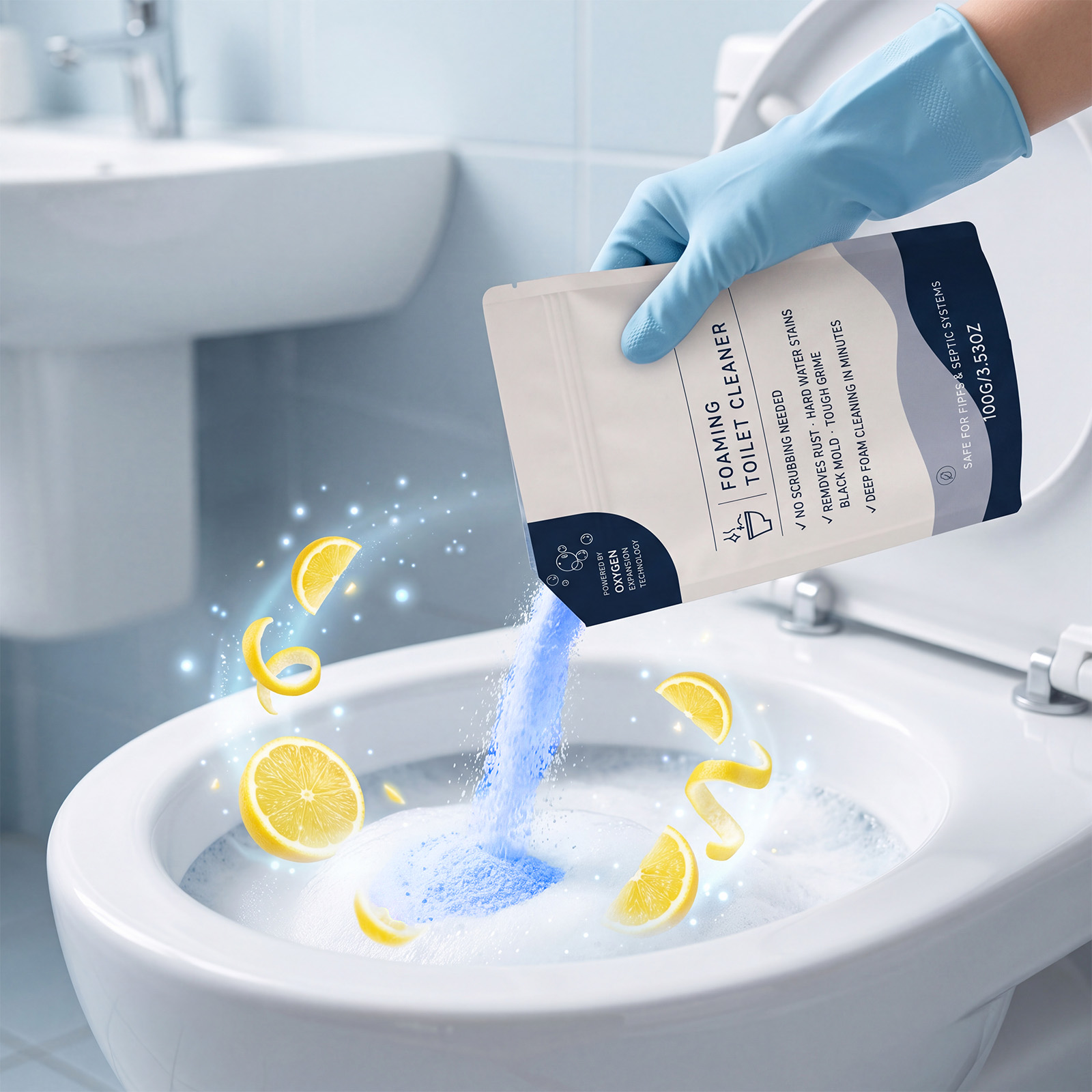 Potente detergente per WC, rim - Power Tools Yellow recensione e prezzo