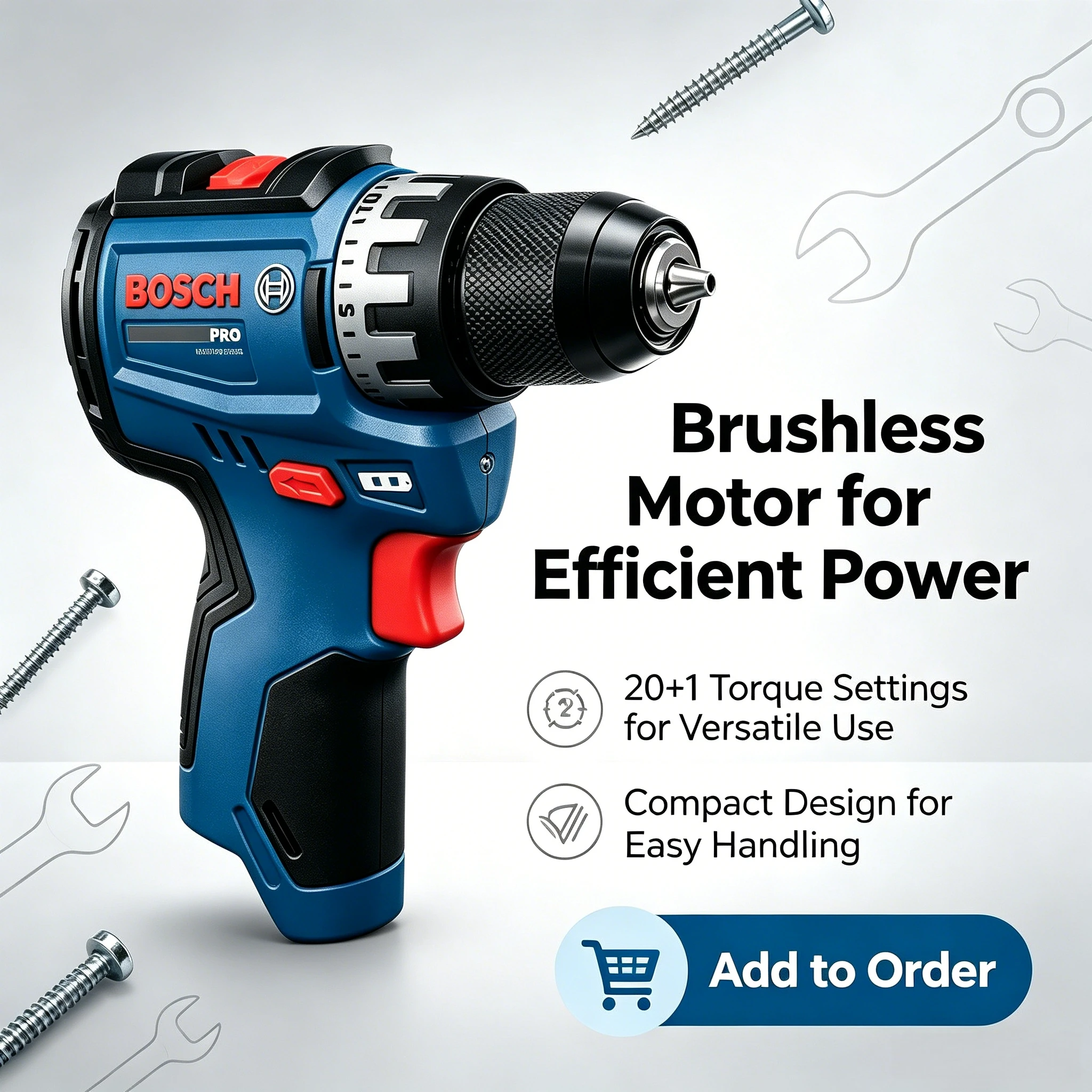 Trapano a Batteria Bosch Profe - Power Tools Online recensione e prezzo