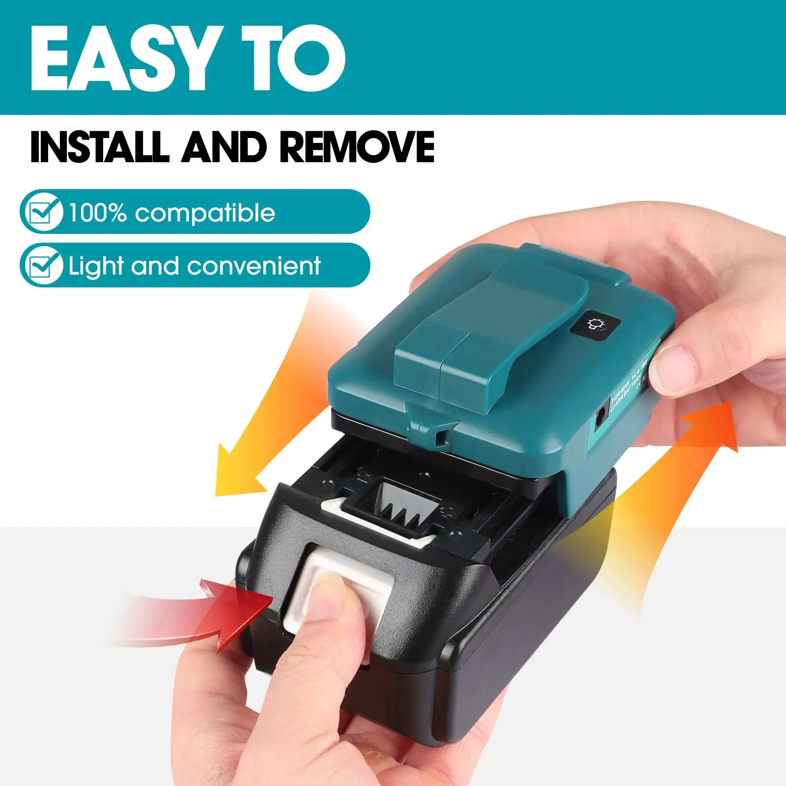 Adattatore con luce con tipo-c - Power Tools Types recensione e prezzo