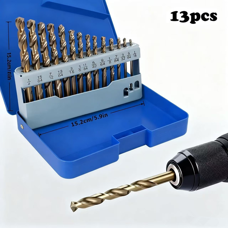 Set di 13 punte da trapano in  - Power Tools Kobalt recensione e prezzo