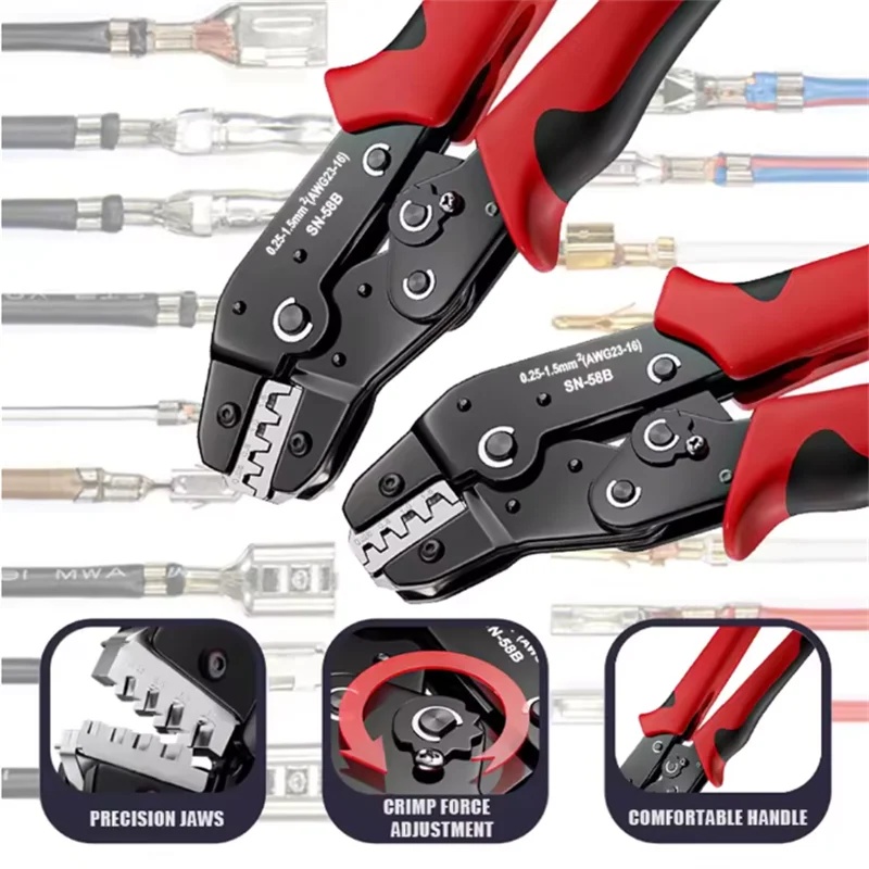 Pinza Crimpatrice a Cricchetto - Power Tools Total recensione e prezzo
