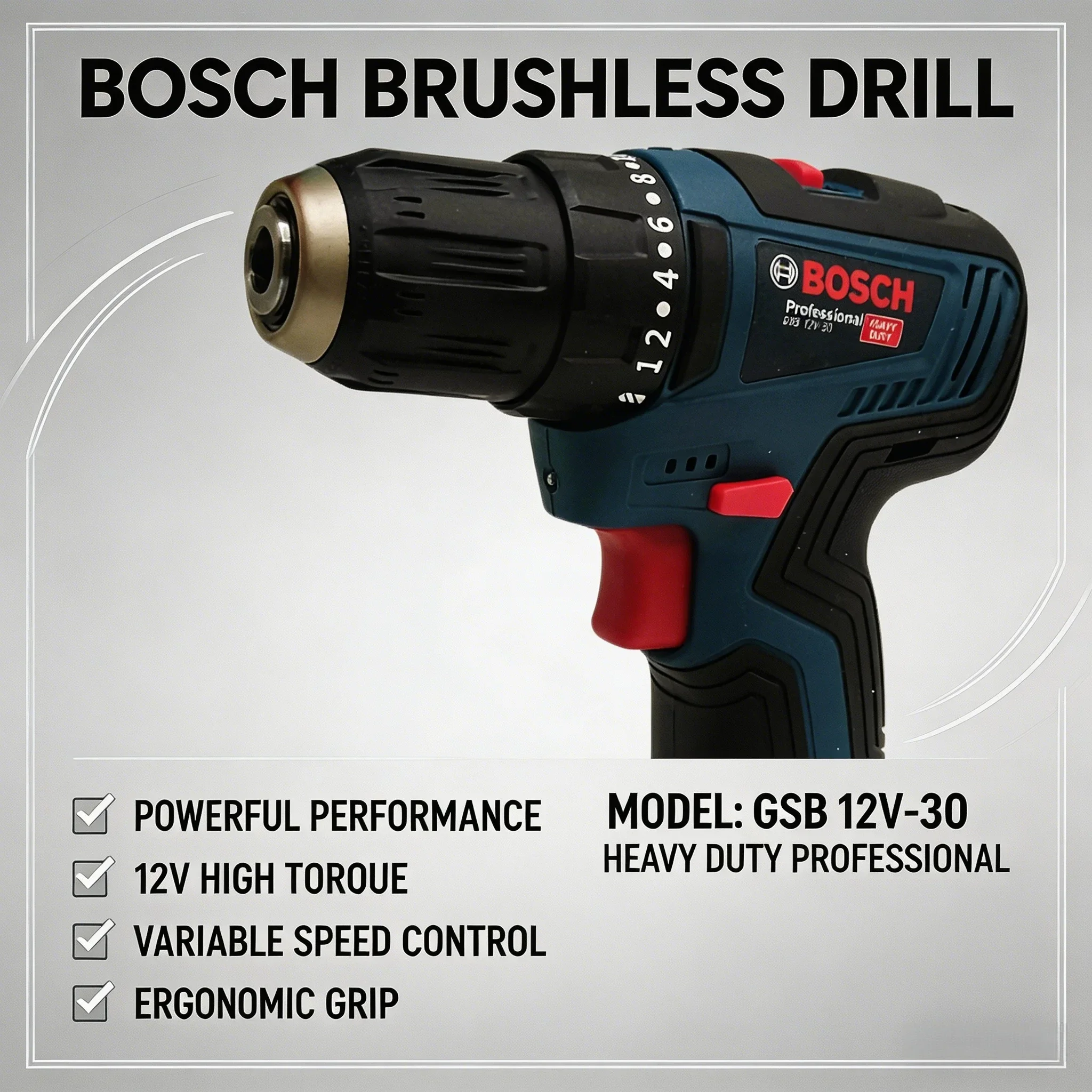 Bosch-GSB 12V-30 Professional  - Cordless Drill Driver recensione e prezzo
