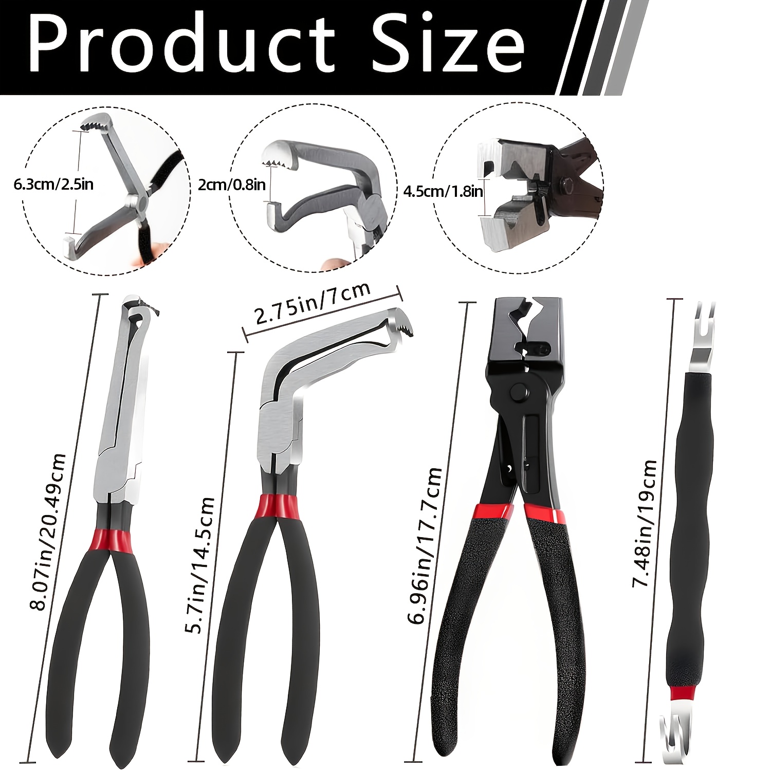 Set di 5 Pinze per Disconnessi - Power Tools Total recensione e prezzo
