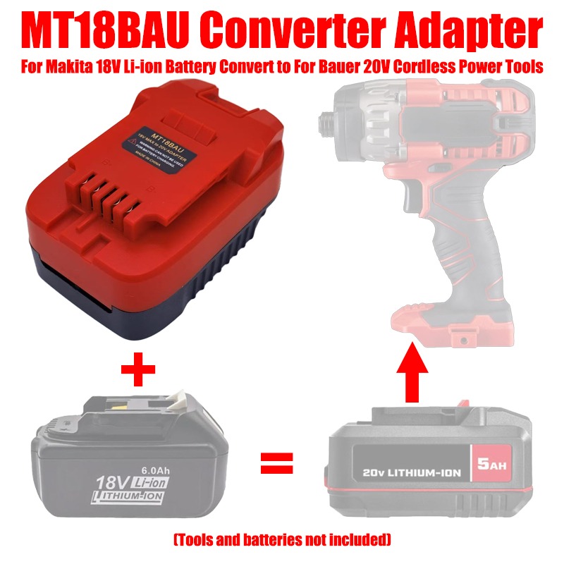 ALASICKA MT18BAU DM20BAU BS18B - Power Tools Battery Adapter recensione e prezzo