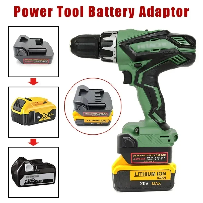 Per batterie agli ioni di liti - Power Tools Battery Adapter recensione e prezzo