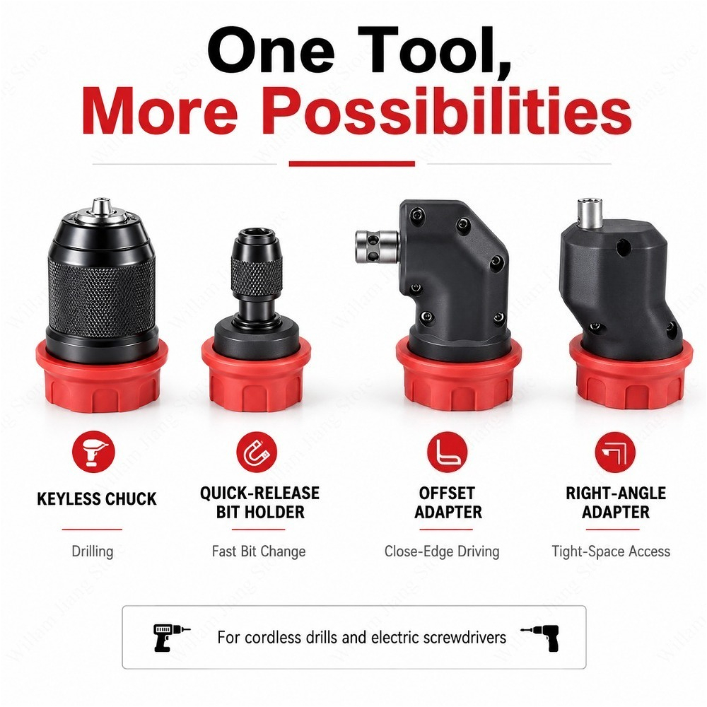 Mandrino di conversione con fu - Cordless Drill Driver recensione e prezzo