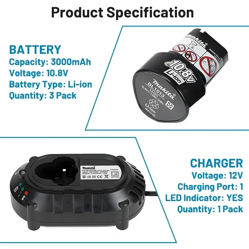🌳 🌳 🌳 Batteria originale Makit - Power Tools Makita Set recensione e prezzo