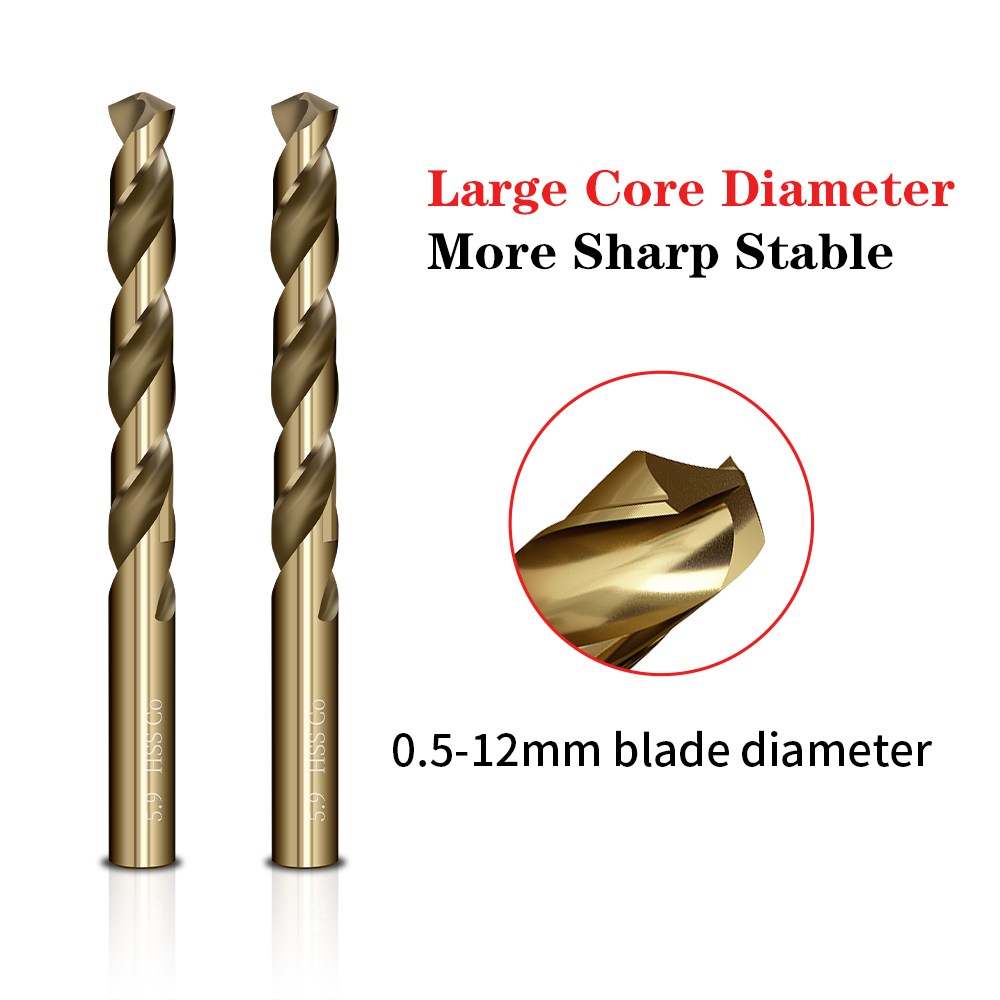 Punte elicoidali da 0,5-13 mm  - Power Tools Kobalt recensione e prezzo