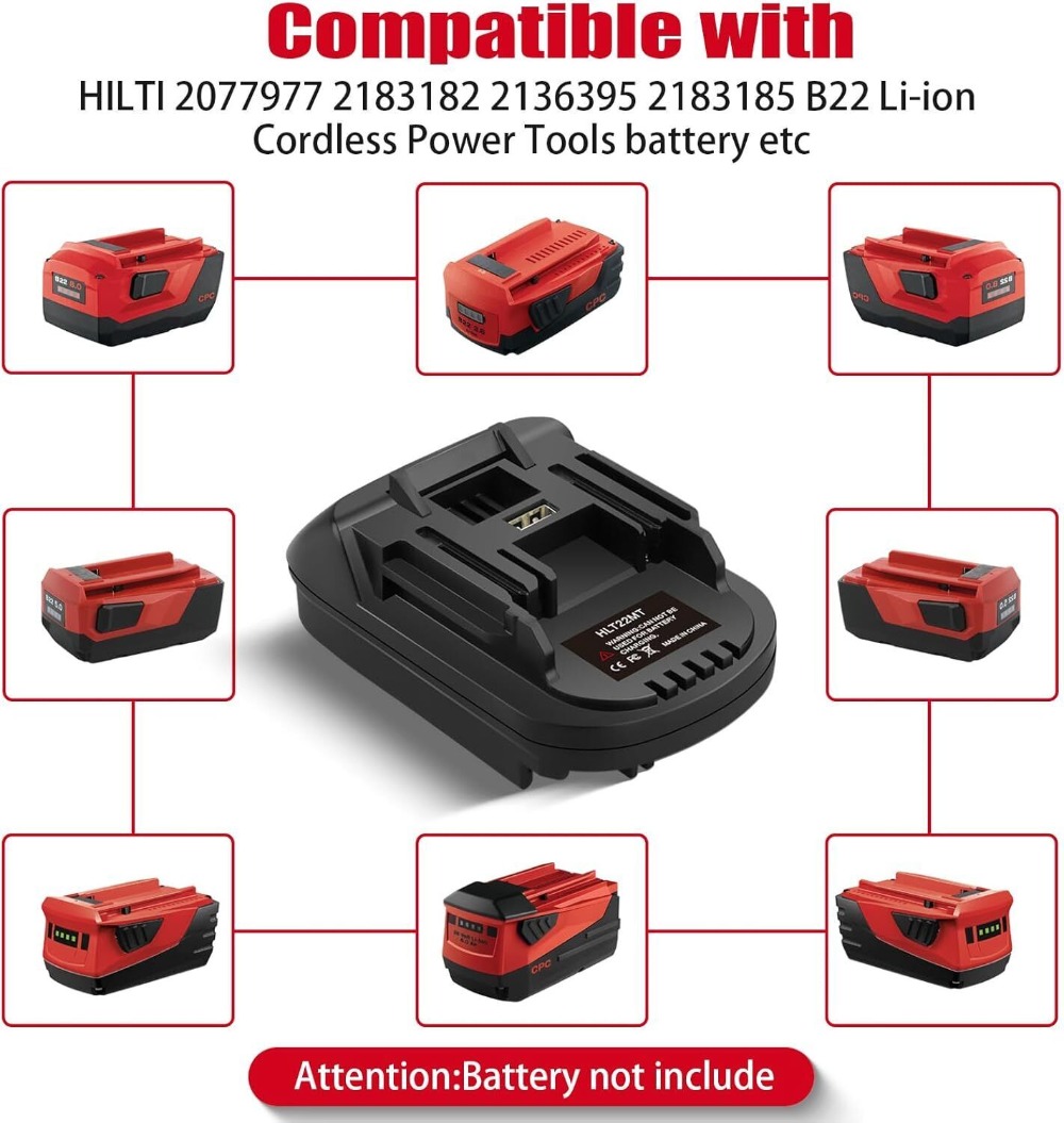 Adattatore batteria per Hilti  - Power Tools Hilti recensione e prezzo