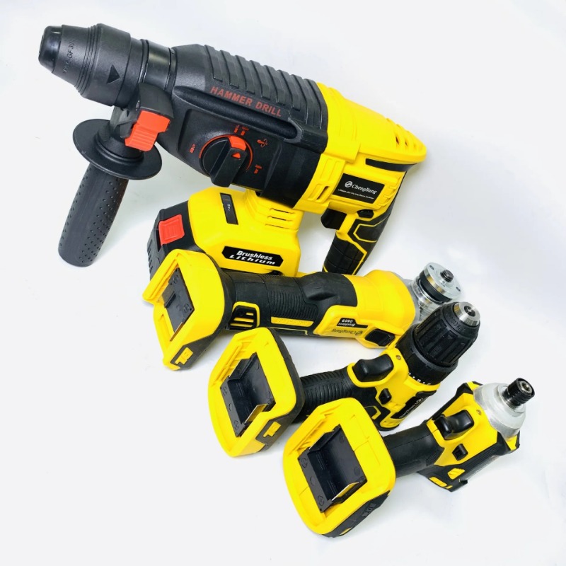 2026 Set di 4 pezzi Utensili e - Power Tools Yellow recensione e prezzo