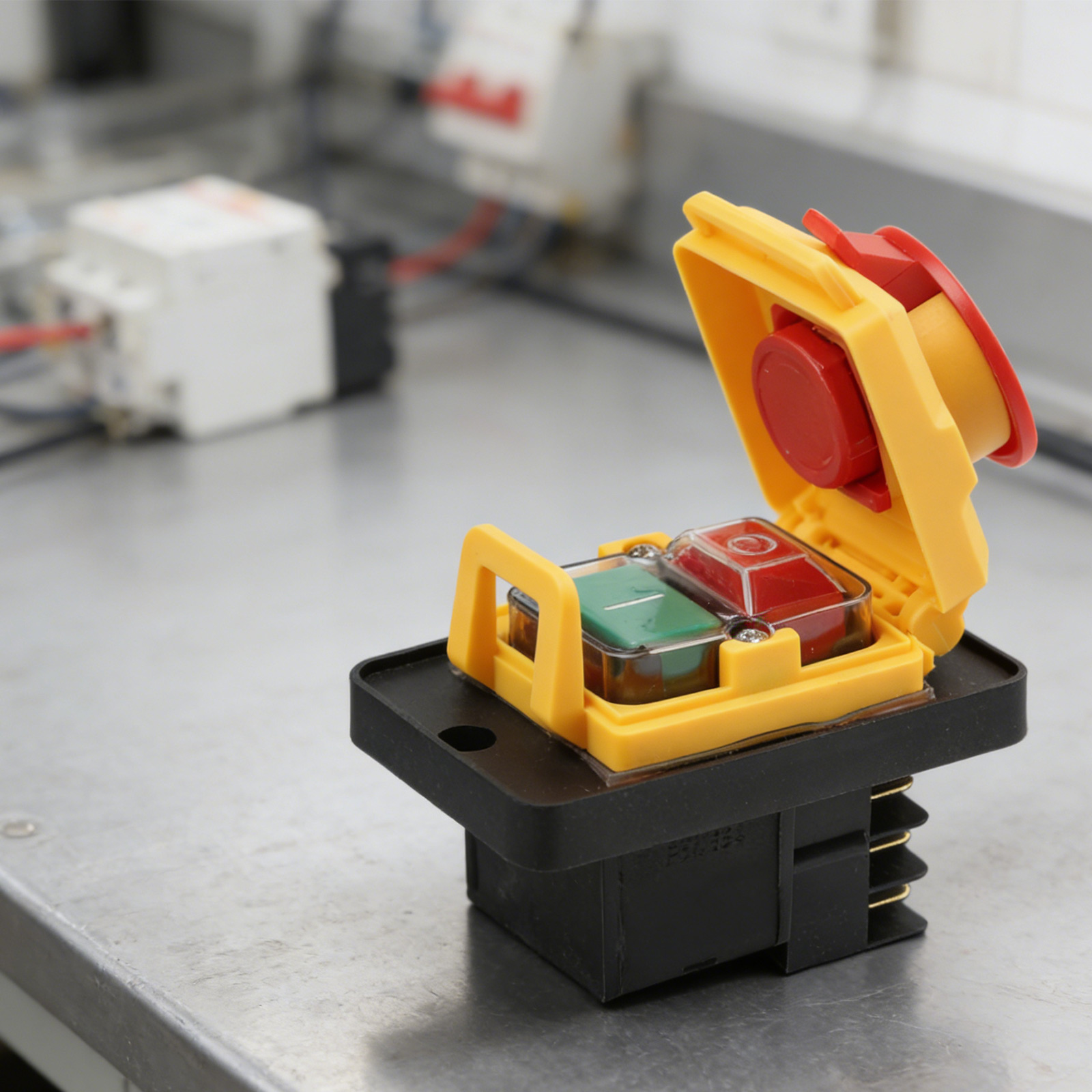 Interruttore a pulsante 220V,  - Power Tools Yellow recensione e prezzo